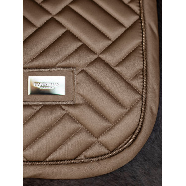 Manta de salto Equestrian Stockholm Modern Champán Beige