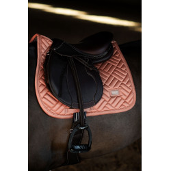 Manta de salto Equestrian Stockholm Modern Coral Rosa Manta de salto Equestrian Stockholm Modern Coral Rosa