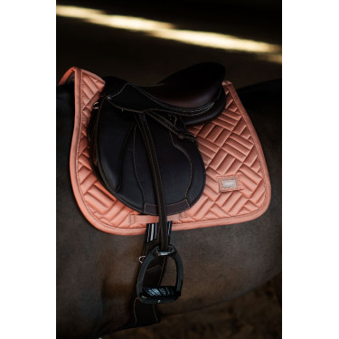 Manta de salto Equestrian Stockholm Modern Coral Rosa Manta de salto Equestrian Stockholm Modern Coral Rosa