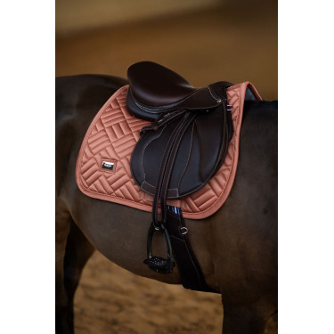 Manta de salto Equestrian Stockholm Modern Coral Rosa Manta de salto Equestrian Stockholm Modern Coral Rosa