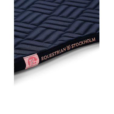 Manta de salto Equestrian Stockholm Modern Rubor laguna Azul