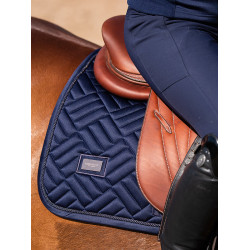 Manta de salto Equestrian Stockholm Modern Rubor laguna Azul