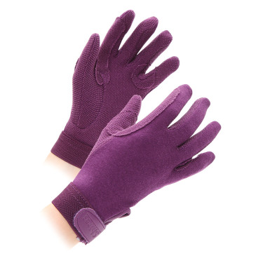 Guantes Newbury Shires adulto Púrpura Violeta