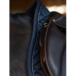 Manta de salto Equestrian Stockholm Modern Azul medianoche Manta de salto Equestrian Stockholm Modern Azul medianoche