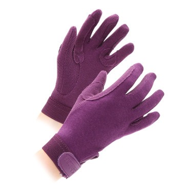 Guantes Newbury Shires niños Púrpura