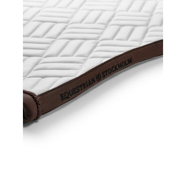 Manta de salto Equestrian Stockholm Modern Blanco noche sin luna