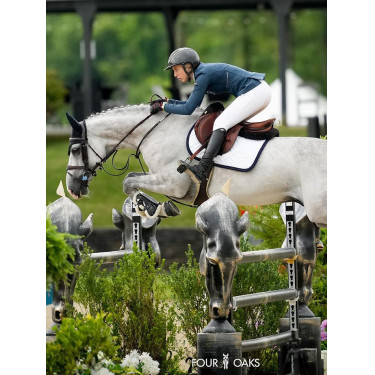 Manta de salto Equestrian Stockholm Modern Marino Azul marino