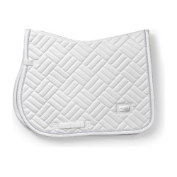 Manta de salto Equestrian Stockholm Modern Blanco perfección