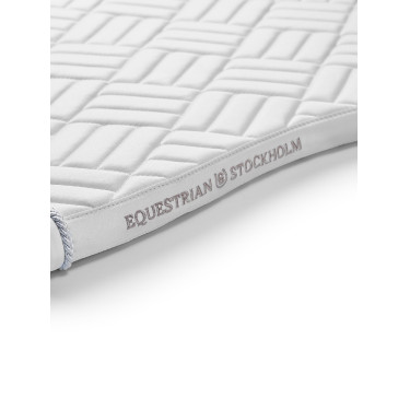 Manta de salto Equestrian Stockholm Modern Blanco perfección