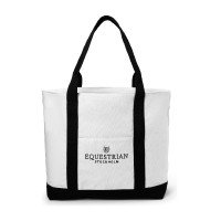 Bolsa tote Equestrian Stockholm Blanco