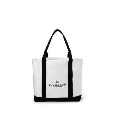 Bolsa tote Equestrian Stockholm Blanco Bolsa tote Equestrian Stockholm Blanco