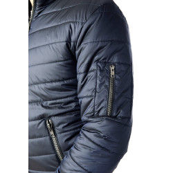 Chaqueta bomber Equestrian Stockholm para hombre Marino Azul marino