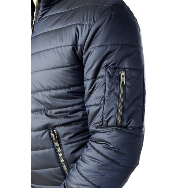 Chaqueta bomber Equestrian Stockholm para hombre Marino Azul marino
