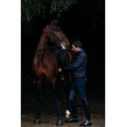 Chaqueta bomber Equestrian Stockholm para hombre Marino Azul marino