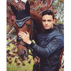 Chaqueta bomber Equestrian Stockholm para hombre Marino Azul marino