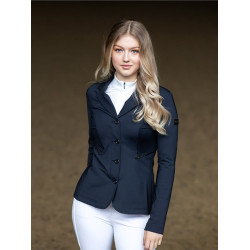 Chaqueta de concurso Equestrian Stockholm Select mujer Marino Azul marino