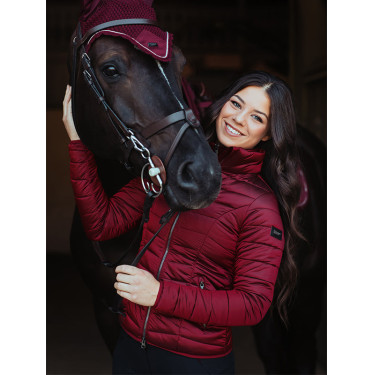 Chaqueta ligera Equestrian Stockholm para mujer Classic Burdeos Chaqueta ligera Equestrian Stockholm para mujer Classic Burdeos