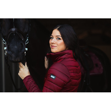 Chaqueta ligera Equestrian Stockholm para mujer Classic Burdeos Chaqueta ligera Equestrian Stockholm para mujer Classic Burdeos