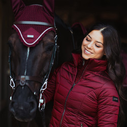 Chaqueta ligera Equestrian Stockholm para mujer Classic Burdeos Chaqueta ligera Equestrian Stockholm para mujer Classic Burdeos