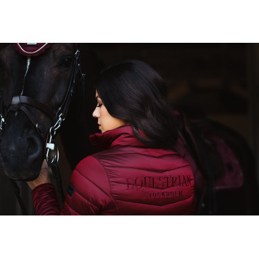 Chaqueta ligera Equestrian Stockholm para mujer Classic Burdeos Chaqueta ligera Equestrian Stockholm para mujer Classic Burdeos