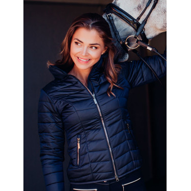 Chaqueta ligera Equestrian Stockholm para mujer Classic Marino Azul marino