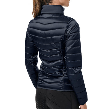 Chaqueta ligera Equestrian Stockholm para mujer Classic Marino sin bordado