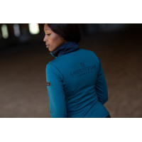 Chaqueta polar Equestrian Stockholm para mujer Azul aurora