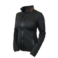 Chaqueta polar Equestrian Stockholm para mujer Azul aurora