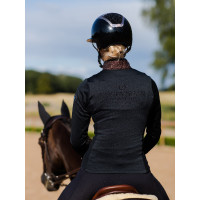 Chaqueta polar Equestrian Stockholm para mujer Azul aurora