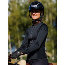 Chaqueta polar Equestrian Stockholm para mujer Caoba brillante