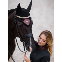 Chaqueta polar Equestrian Stockholm para mujer Caoba brillante