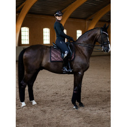 Chaqueta polar Equestrian Stockholm para mujer Caoba brillante