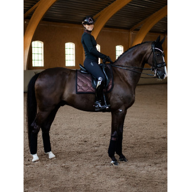 Chaqueta polar Equestrian Stockholm para mujer Caoba brillante