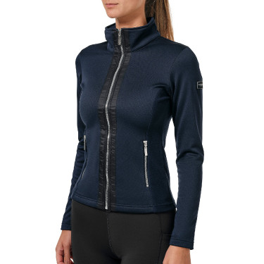 Chaqueta polar Equestrian Stockholm para mujer Marino Azul marino
