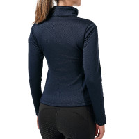 Chaqueta polar Equestrian Stockholm para mujer Marino Azul marino