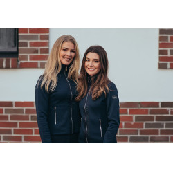 Chaqueta polar Equestrian Stockholm para mujer Marino Azul marino