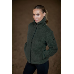 Chaqueta polar Teddy Equestrian Stockholm para mujer Avenida Verde Chaqueta polar Teddy Equestrian Stockholm para mujer Avenida Verde
