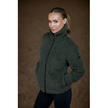 Chaqueta polar Teddy Equestrian Stockholm para mujer Avenida Verde Chaqueta polar Teddy Equestrian Stockholm para mujer Avenida Verde