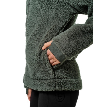 Chaqueta polar Teddy Equestrian Stockholm para mujer Avenida Verde Chaqueta polar Teddy Equestrian Stockholm para mujer Avenida Verde