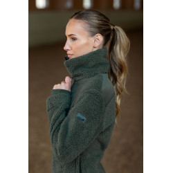Chaqueta polar Teddy Equestrian Stockholm para mujer Avenida Verde Chaqueta polar Teddy Equestrian Stockholm para mujer Avenida Verde