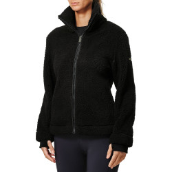 Chaqueta polar Teddy Equestrian Stockholm para mujer Negro
