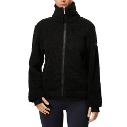 Chaqueta polar Teddy Equestrian Stockholm para mujer Negro