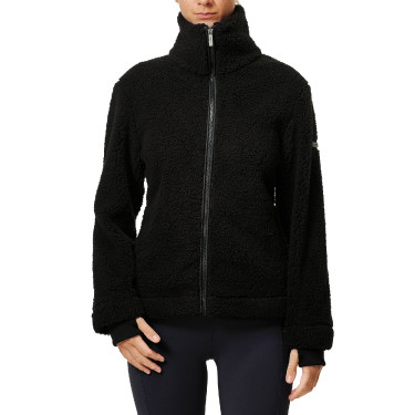 Chaqueta polar Teddy Equestrian Stockholm para mujer Negro