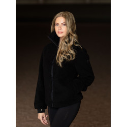 Chaqueta polar Teddy Equestrian Stockholm para mujer Océano oscuro