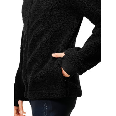 Chaqueta polar Teddy Equestrian Stockholm hombre Edición negra Negro