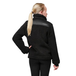 Chaqueta polar Teddy Equestrian Stockholm Young Rider Negro Chaqueta polar Teddy Equestrian Stockholm Young Rider Negro