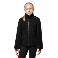 Chaqueta polar Teddy Equestrian Stockholm Young Rider Negro