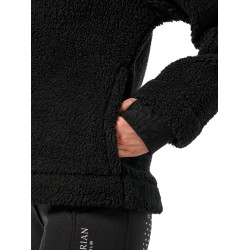 Chaqueta polar Teddy Equestrian Stockholm Young Rider Negro Chaqueta polar Teddy Equestrian Stockholm Young Rider Negro