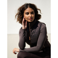 Chaleco sin mangas Equestrian Stockholm mujer Equestrian Champán Beige Chaleco sin mangas Equestrian Stockholm mujer Equestrian Champán Beige