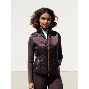 Chaleco sin mangas Equestrian Stockholm mujer Equestrian Noche sin luna